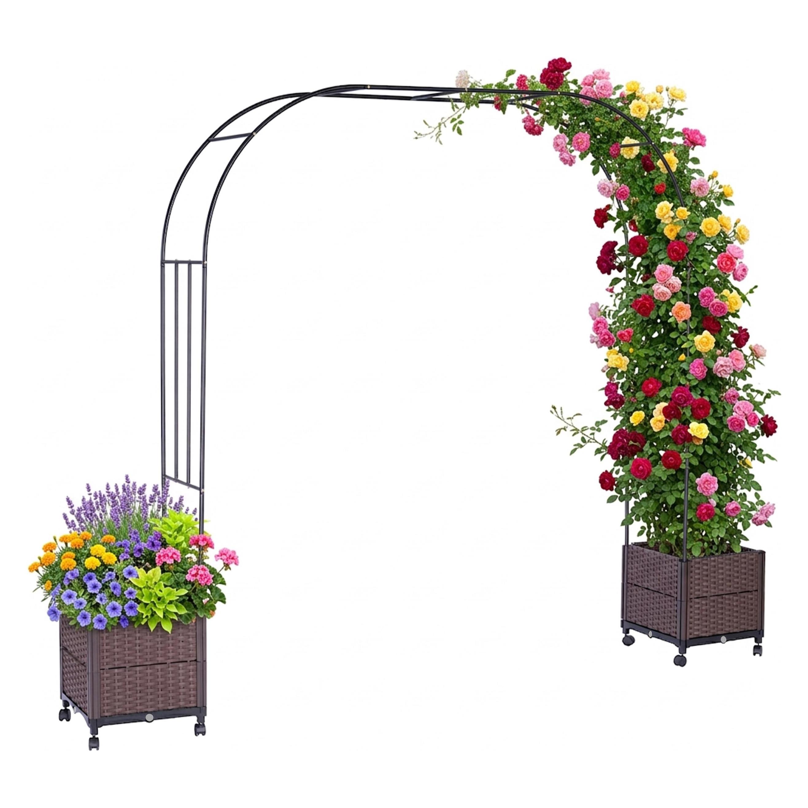 Relaxdays Rosenbogen (4052025532246)
