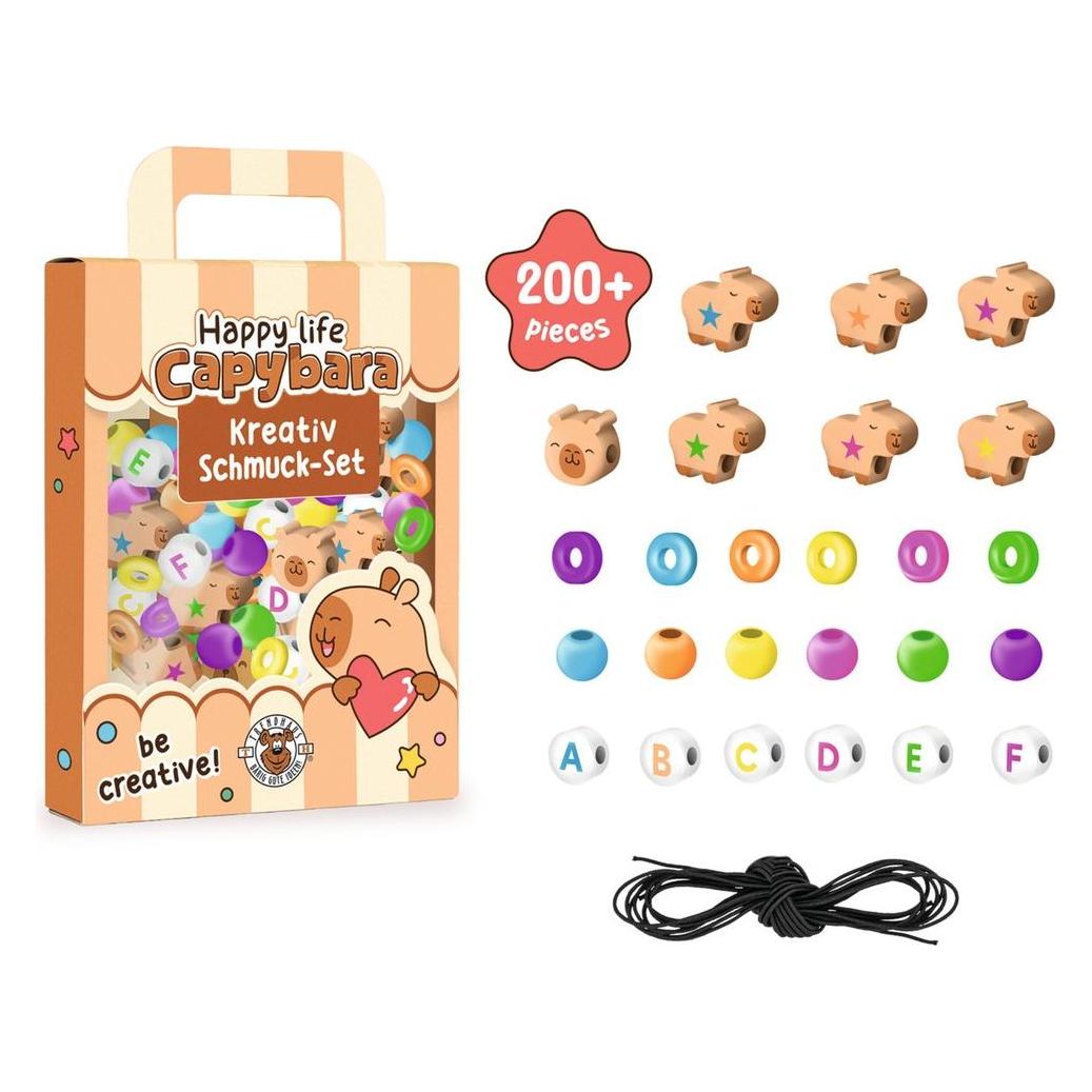 Trendhaus Schmuck-Bastelset Capybara Happy Life (967459)