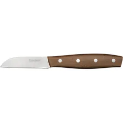Fiskars CREA 1075691, Küchenmesser, Silber, Braun
