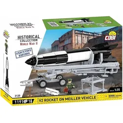 Cobi 3120 - 1210 PCS HC WWII 3120 V2 ROCKETTRANSPORTER EXECUTIVE EDITION