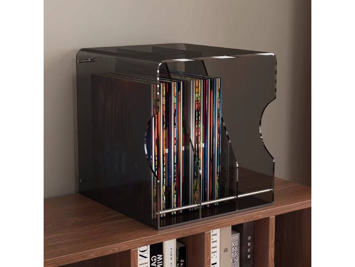 Supports De CD pour disques vinyles, support De rangement en acrylique pour Album CD, Gramophone Transparent, meubles De maison, Bastidores De CD ZY40CDJ