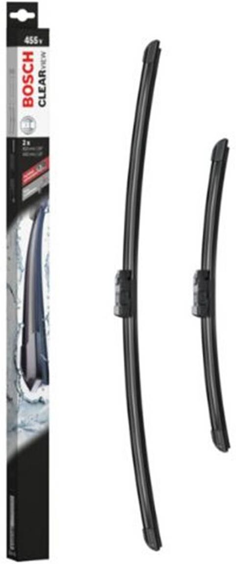 Escova do limpa para-brisas Bosch clearview 455v