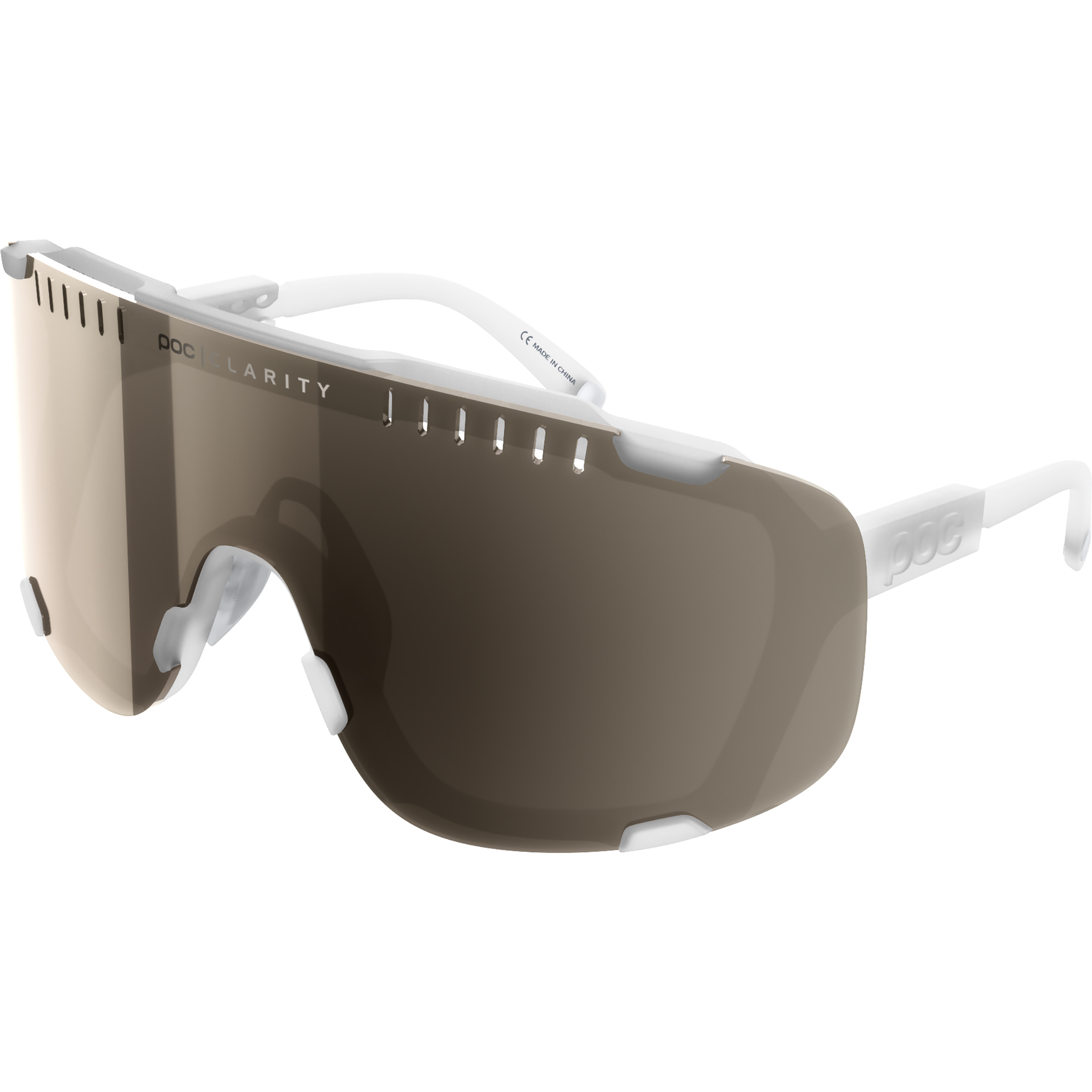 POC Devour Sportbrille Sportbrillen & Sportsonnenbrillen braun Mountainbike