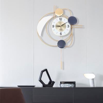 Value Selection Selatin Modern Wall Clock Metal Pendulum Clock With Silent Quartz Movement Selatin Modern Wall Clock Metal Pendulum Clock With Silent Quartz Movement