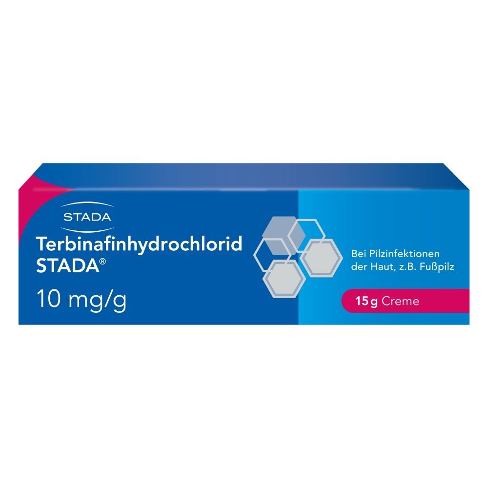 Terbinafinhydrochlorid Stada 10 mg/g Creme 15 g