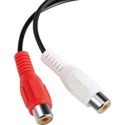 HDS LP-AA100-V2 - Cinch Stecker auf 2x Cinch Buchse