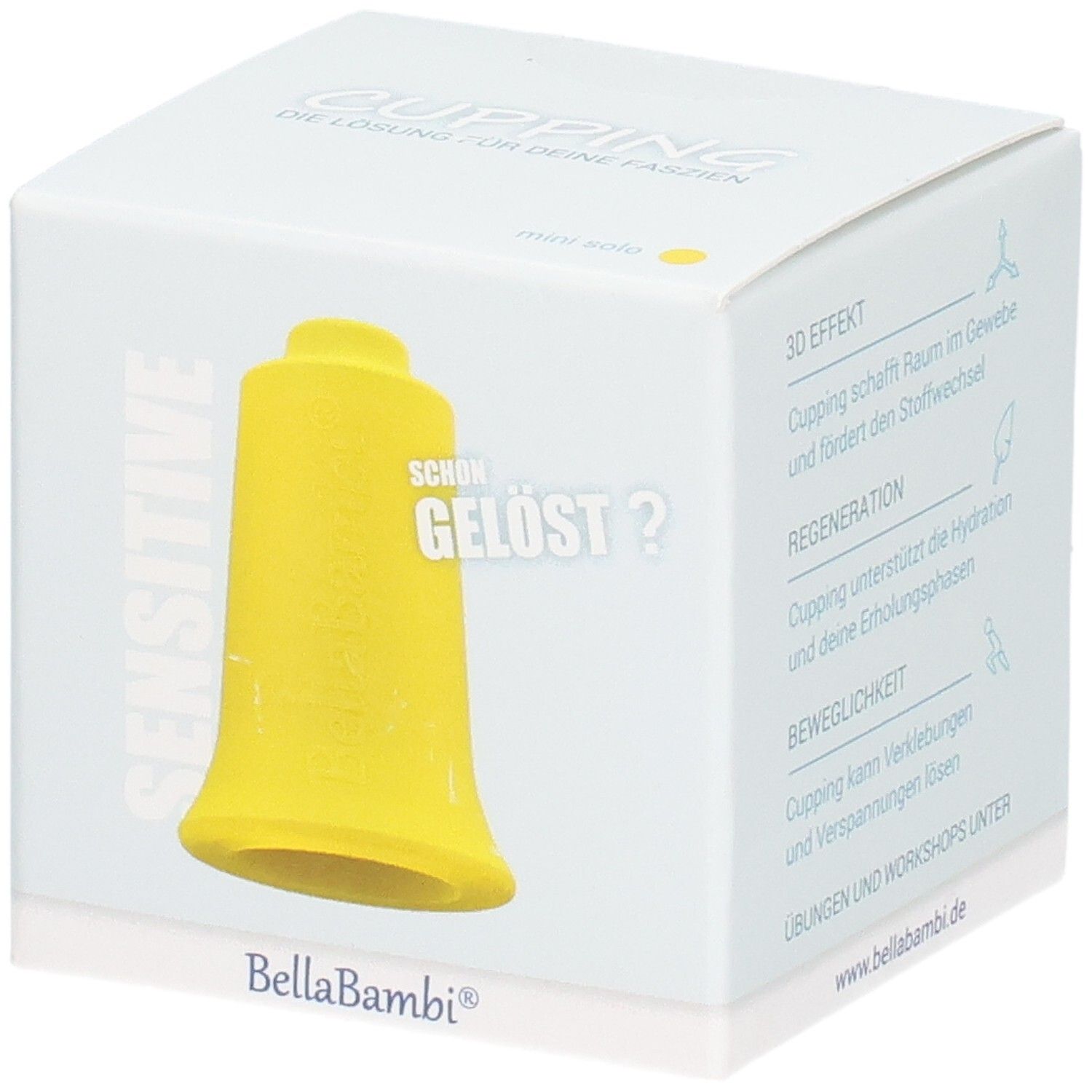 Bellabambi Cup mini solo gelb sensitive 1 St Sonstige