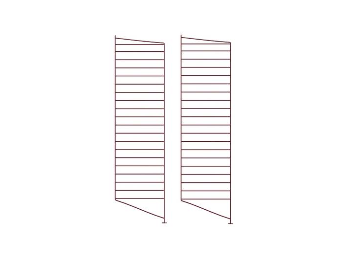 String String Bodenleiter Dunkelrot, 115x30 cm, 2-teilig
