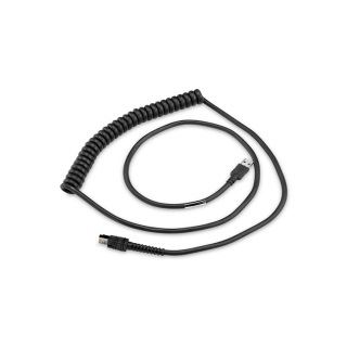 ZEBRA - SHIELDED USB: SERIES A CONNECTOR 9FT. COILED