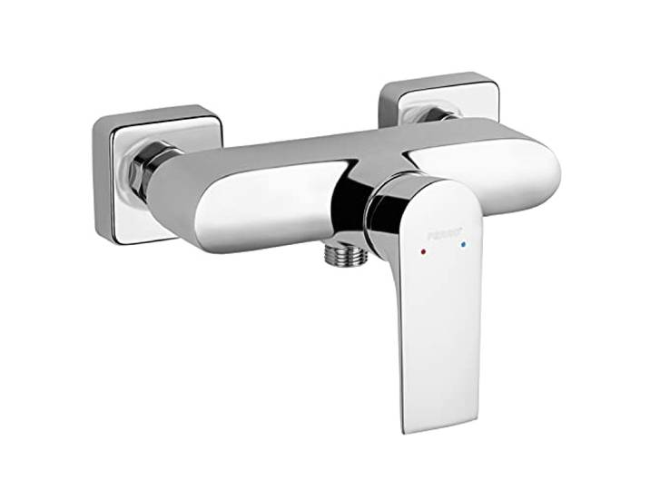 ALGEO SQUARE Mitigeur de douche mural chromé