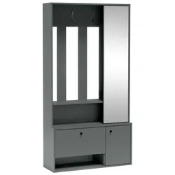 GARDEROBENSCHRANK SETA 100/190/33 Modern Garderobenschrank Hellgrün