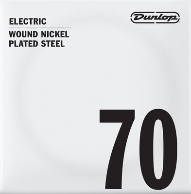 Dunlop Nickel Wound Single Str 070w