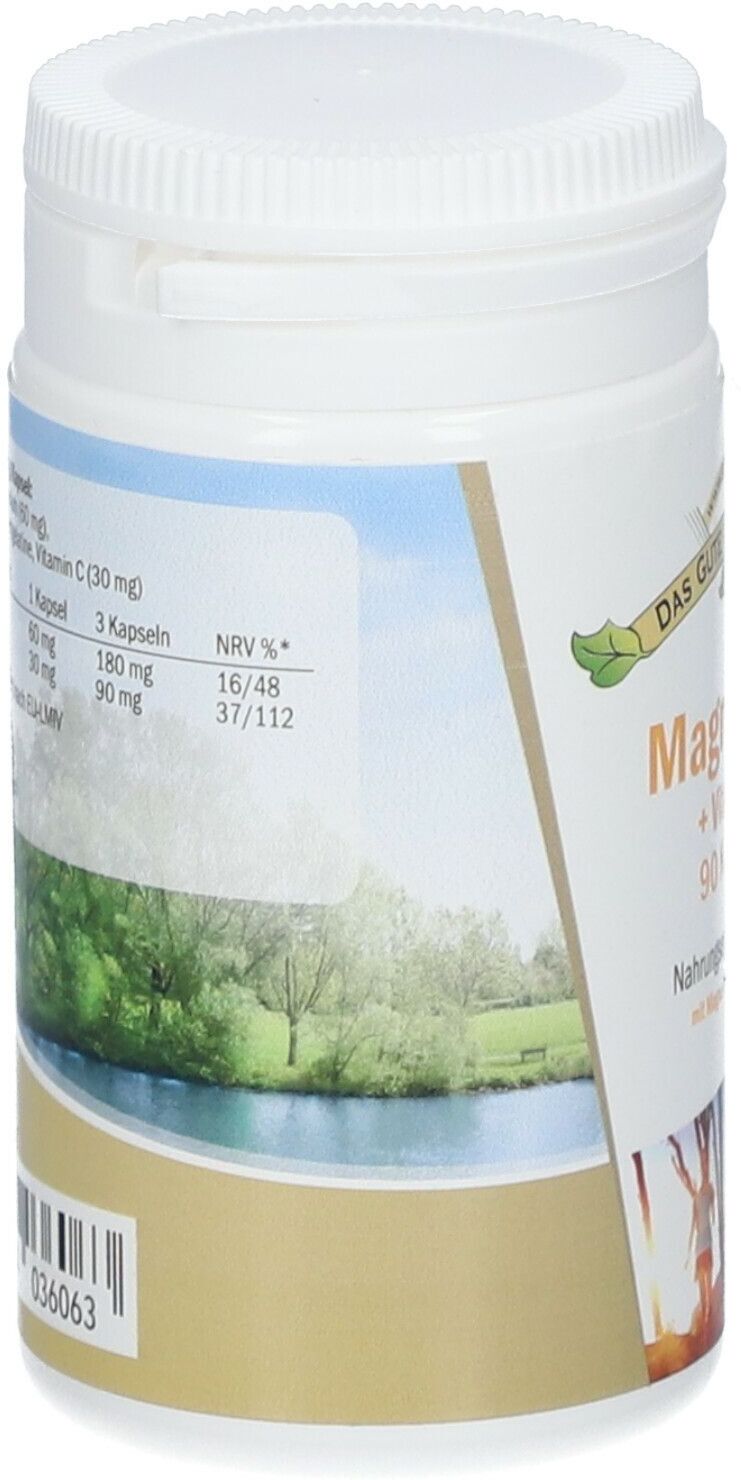 DAS GUTE AUS DEM INNTAL Magnesium+Vitamin C Kapseln 90 St