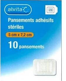 Alvita Pans Adh 5 X7,2 cm 10