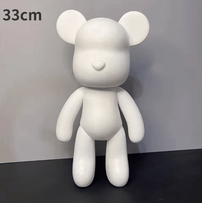 Inspire Curations DIY Fluid Bear Art Kit Creative Graffiti Bear Sculpture For Home Decor & Gifts 33cm
