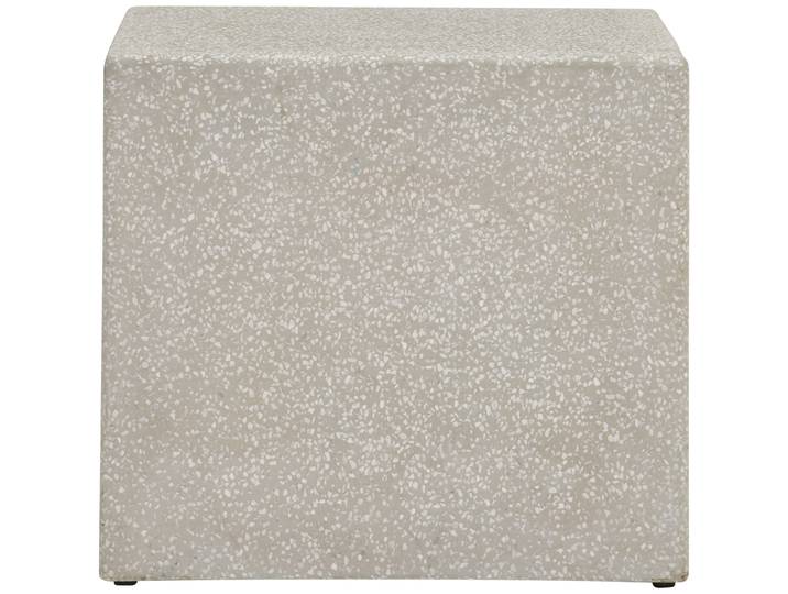 Gartentisch Merano grau Terrazzo B 45 H 40 cm