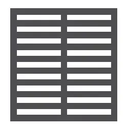 CHEFGASTRO Rost für Barkühlschrank GAUKLER für 161 Dosen (330ml) | BxT 46,5x29cm