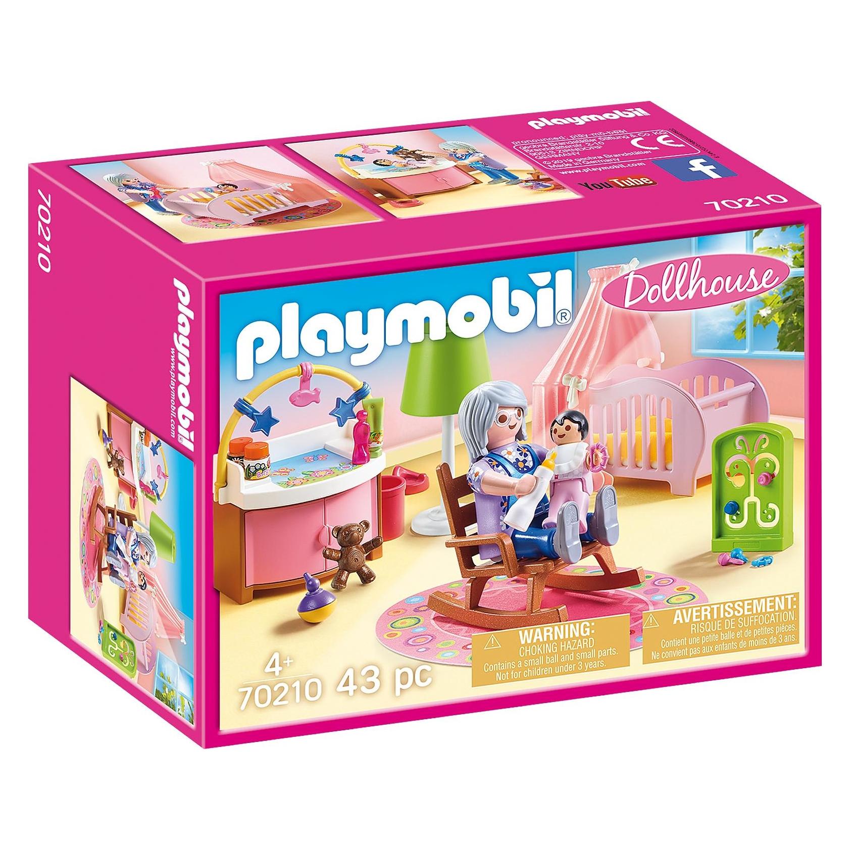 Playmobil Babyzimmer (70210, Playmobil Dollhouse) (70210)