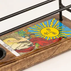 Large Sage Stick Heater Enamelled - The Sun