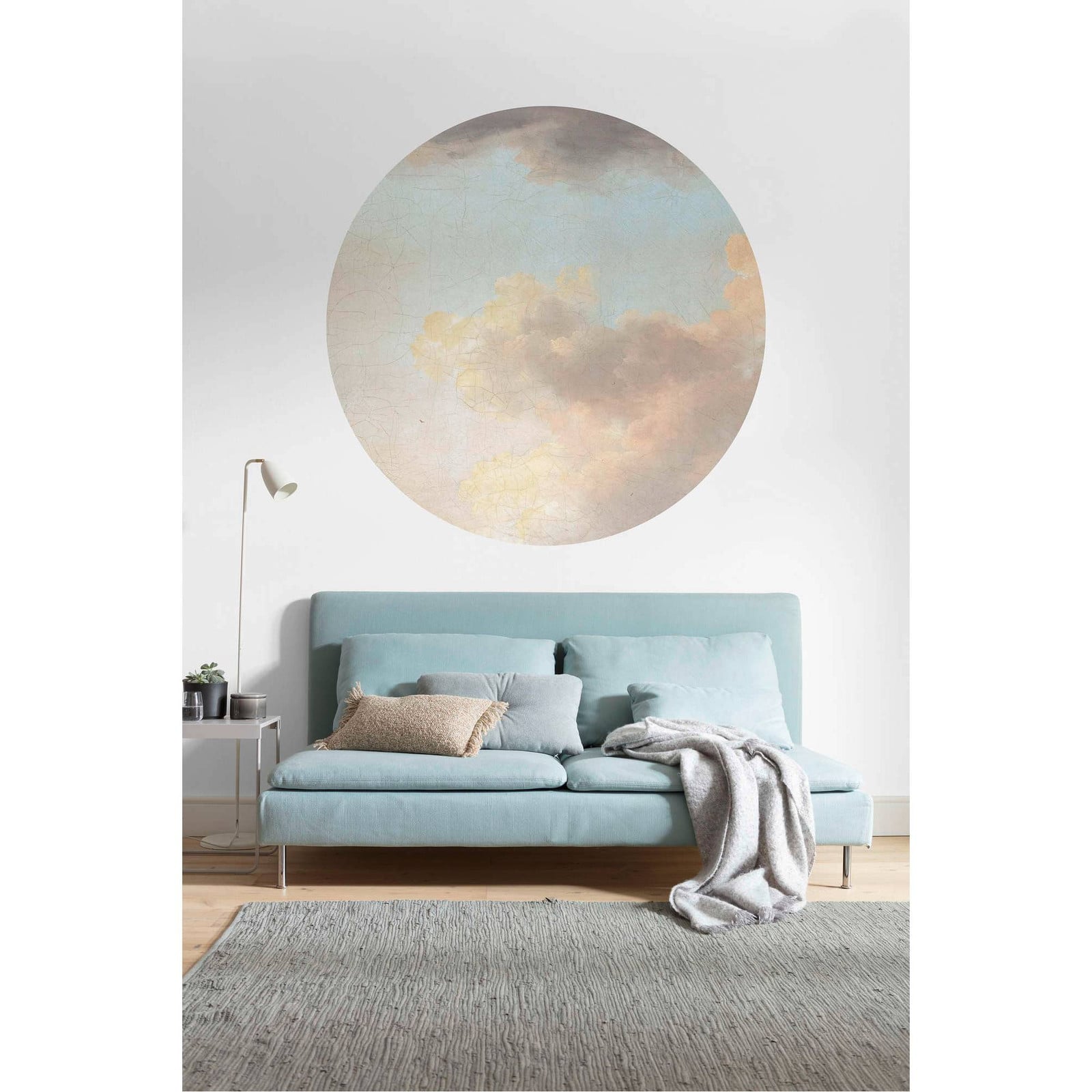home24 Fotobehang Relic Clouds Mural Textiel