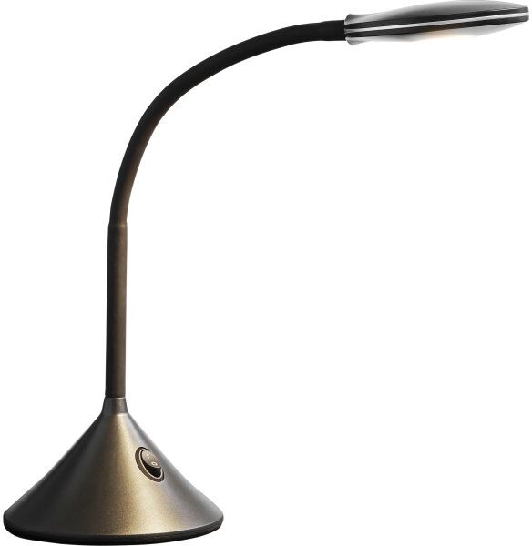 Halo Design Fix Bordlampe, Led, Sort, Plast