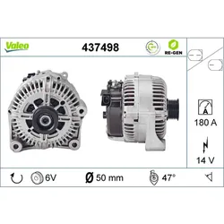 Generator VALEO 437498 für BMW X5