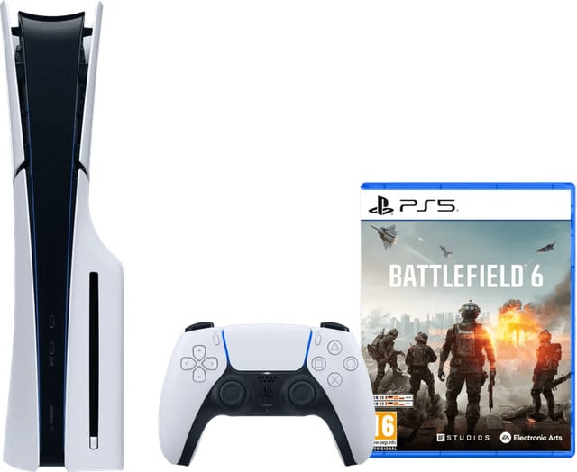 PlayStation 5 Slim Disc Edition met Battlefield 6