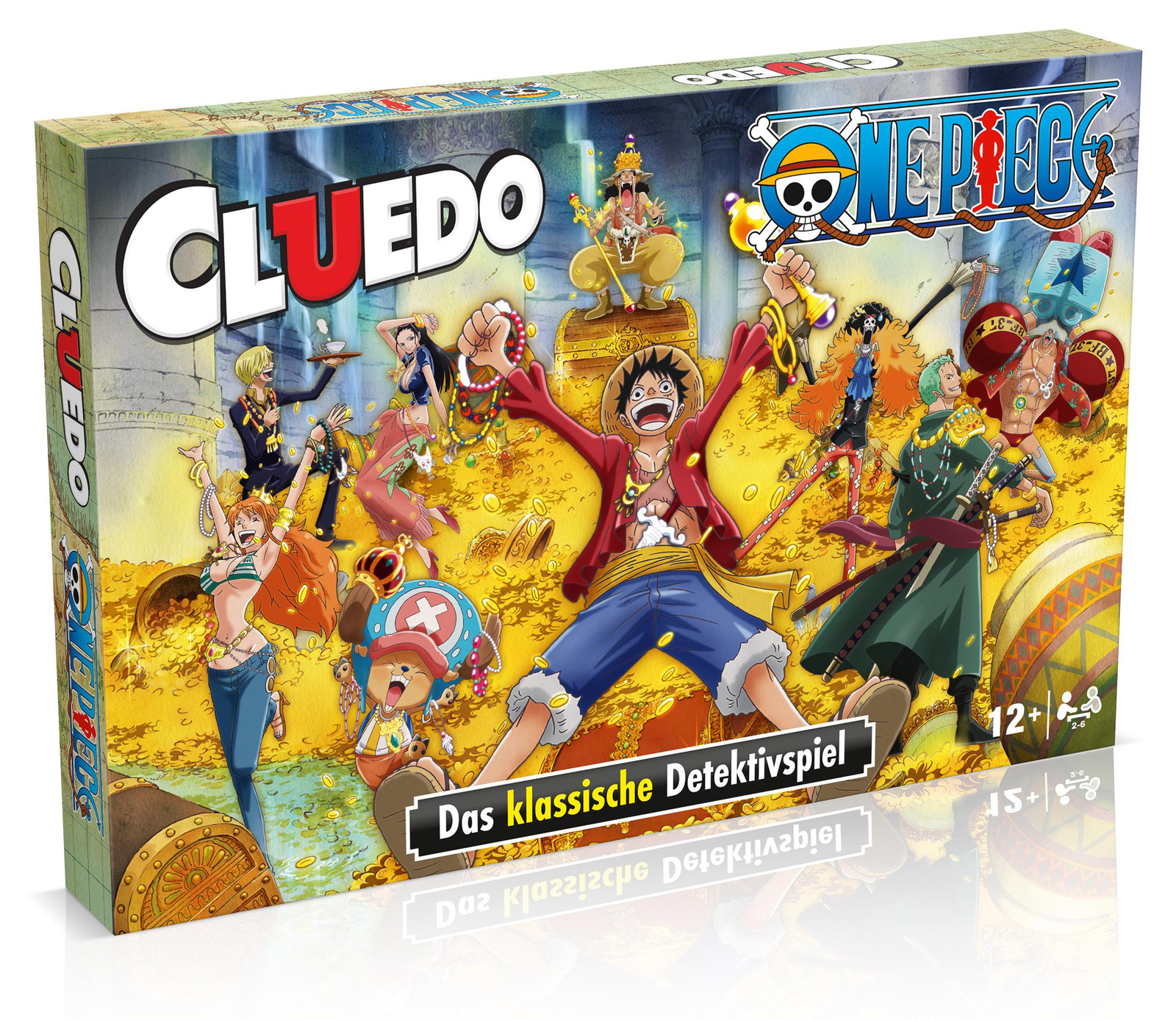 Winning Moves Cluedo One Piece Gezelschapsspel in het Duits