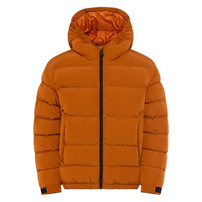 Steppjacke NAPAPIJRI "Terez", Jungen, Gr. 12, orange (orange pumpkin), Web, Obermaterial: 100% Polyamid, elastischer Bund, Jacken Steppjacke, mit fester Kapuze, aus Polyamid in Webart, normale Passform