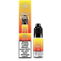 Dinner Lady Fruit Full Lemon Orange NicSalt Liquid 10ml / 20mg