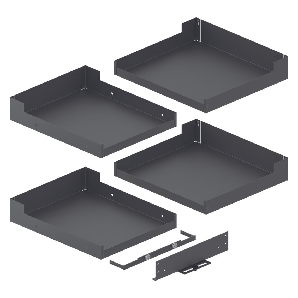 Peka Metall Einhängetablar-Set Liro (1 Stk.) (300.1116.01)
