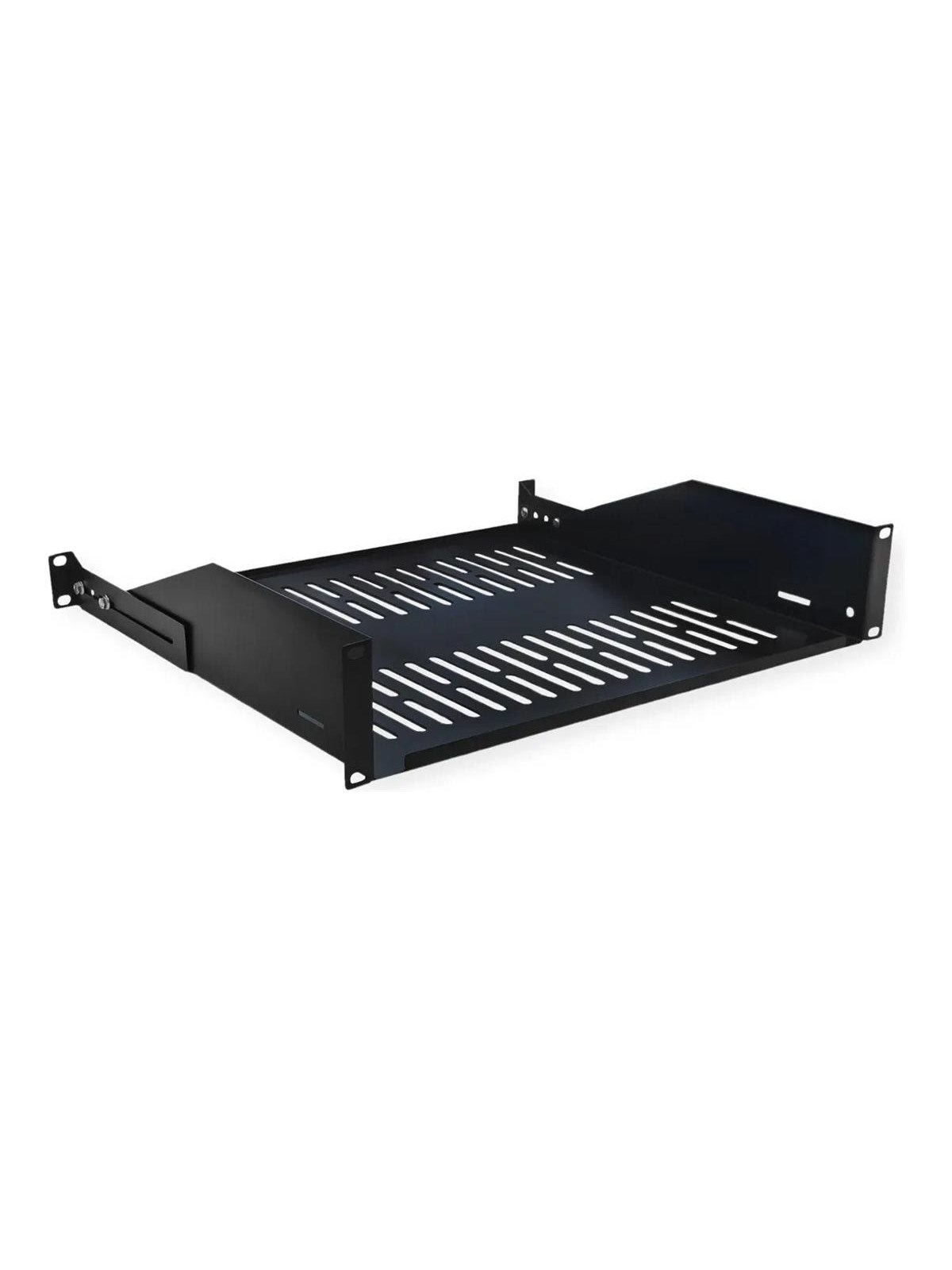 Roline VALUE - rack shelf - 440 x 400 mm 25 kg load capacity U-Shape - 2U