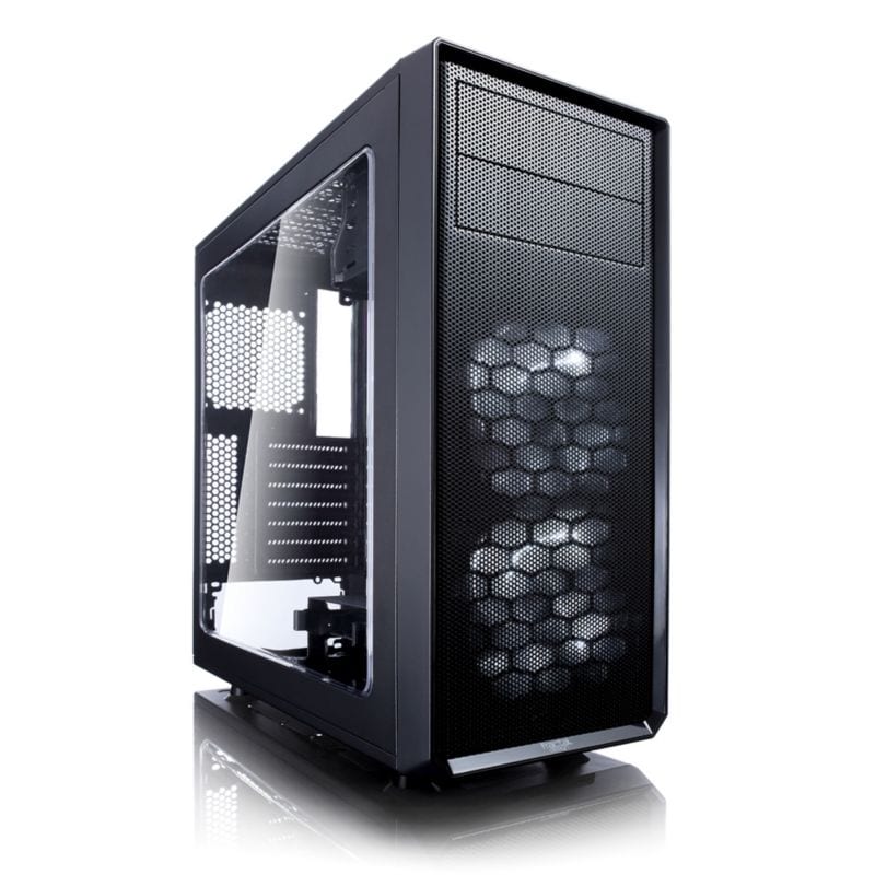 Fractal Design Focus G Gaming PC Gehäuse Midi-Tower Schwarz Seitenfenster