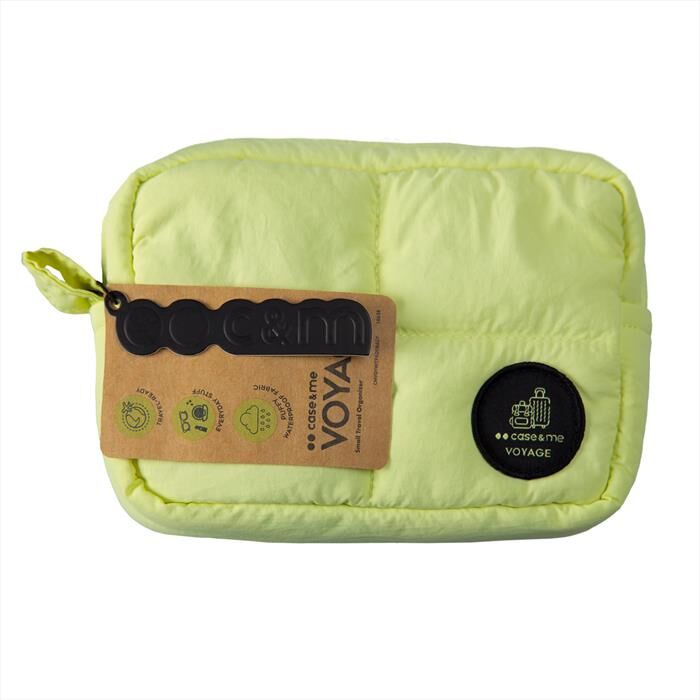 CASEME Borsa Da Viaggio Imbottita Taglia S-giallo