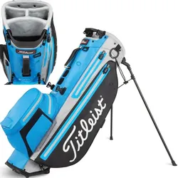 Titleist Players 4+ Stadry Standbag wasserdicht blau/grau