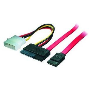 Shiverpeaks 0.5m SATA 0.5m SATA 22-pin SATA 7-pin + 4-pin Molex Schwarz (50 cm, 4 pin Molex, SATA) (BS-78237)
