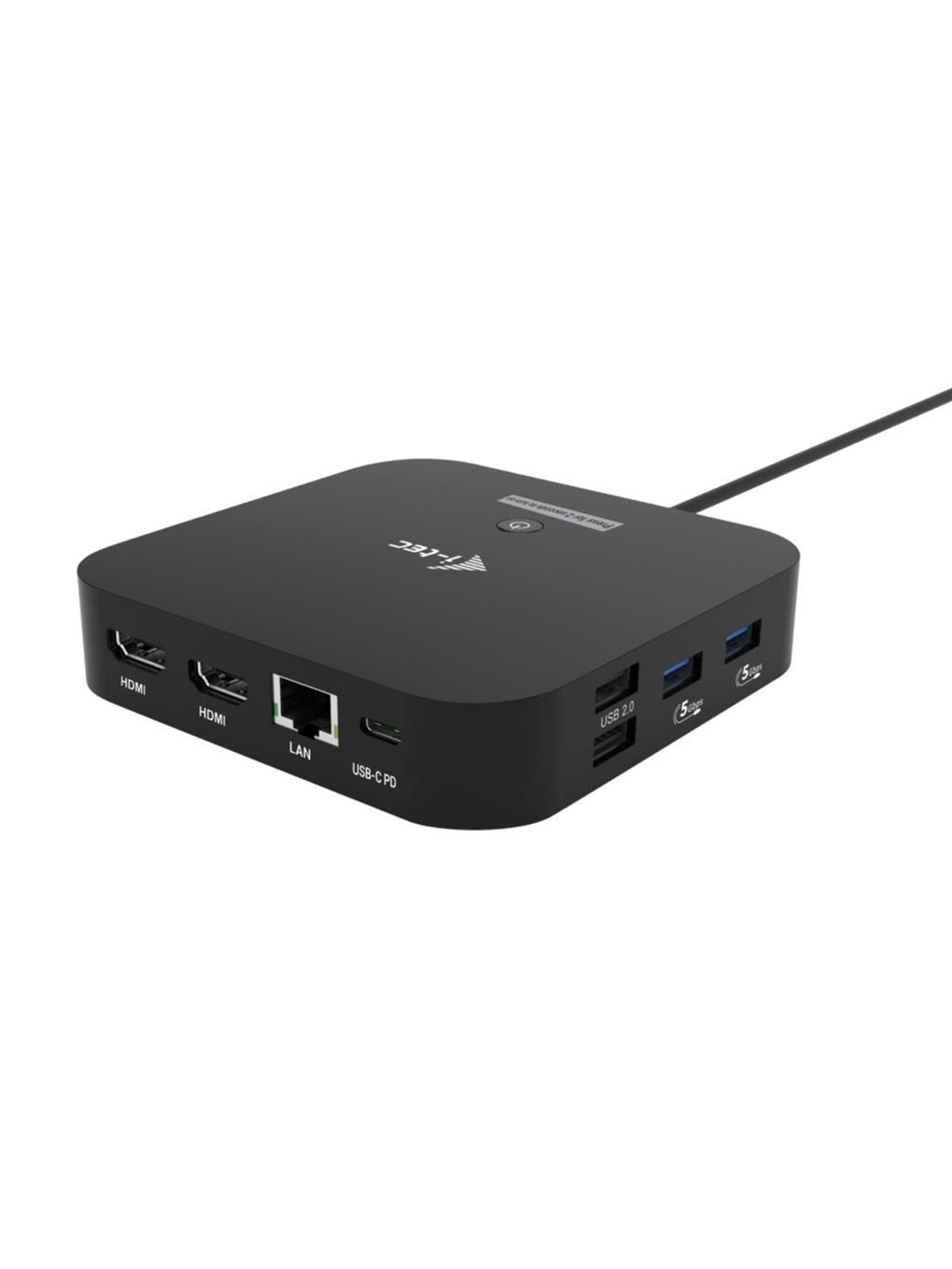 I-Tec USB-C Dual HDMI Docking Station with Power Delivery 100W