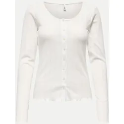 Strickjacke Weiß L