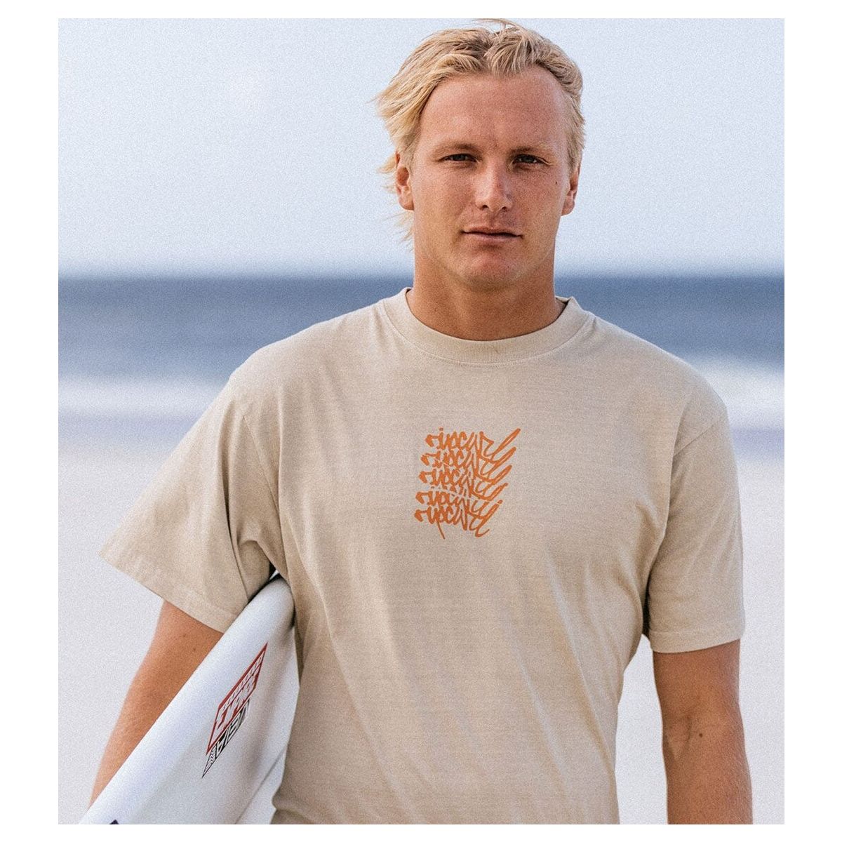 RipCurl Medina Stacker Tee khaki sand (2371) M 0TRMTE_2371_M