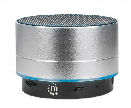 Manhattan Metallic Bluetooth Lautsprecher - Silber 165327