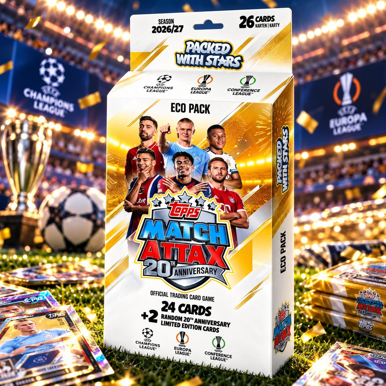 Topps Match Attax UCC Milieupakket 2026/27