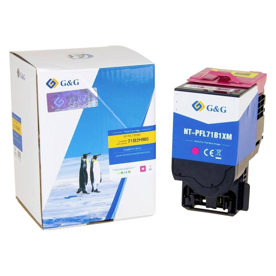 G&G XL-Toner kompatibel mit Lexmark 71B2HM0 (M) (17057)