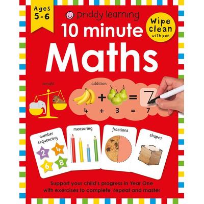 10 Minute Maths, Taschenbuch von Priddy Books,Roger Priddy, Pan macmillan Ltd., 978-1-78341-659-2