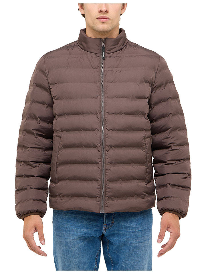 Mustang Steppjacke in Hellbraun - M