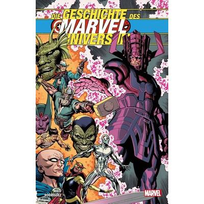 Die Geschichte des Marvel-Universum, Taschenbuch von Mark Waid,Javier Rodriguez, Panini, 978-3-7416-1624-2