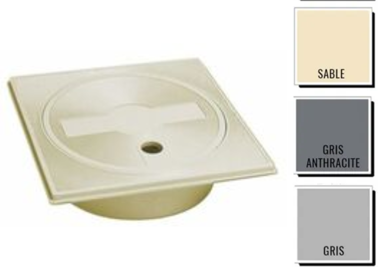 BWT PROCOPI Cadre à sceller avec couvercle de couleur pour skimmer Procopi