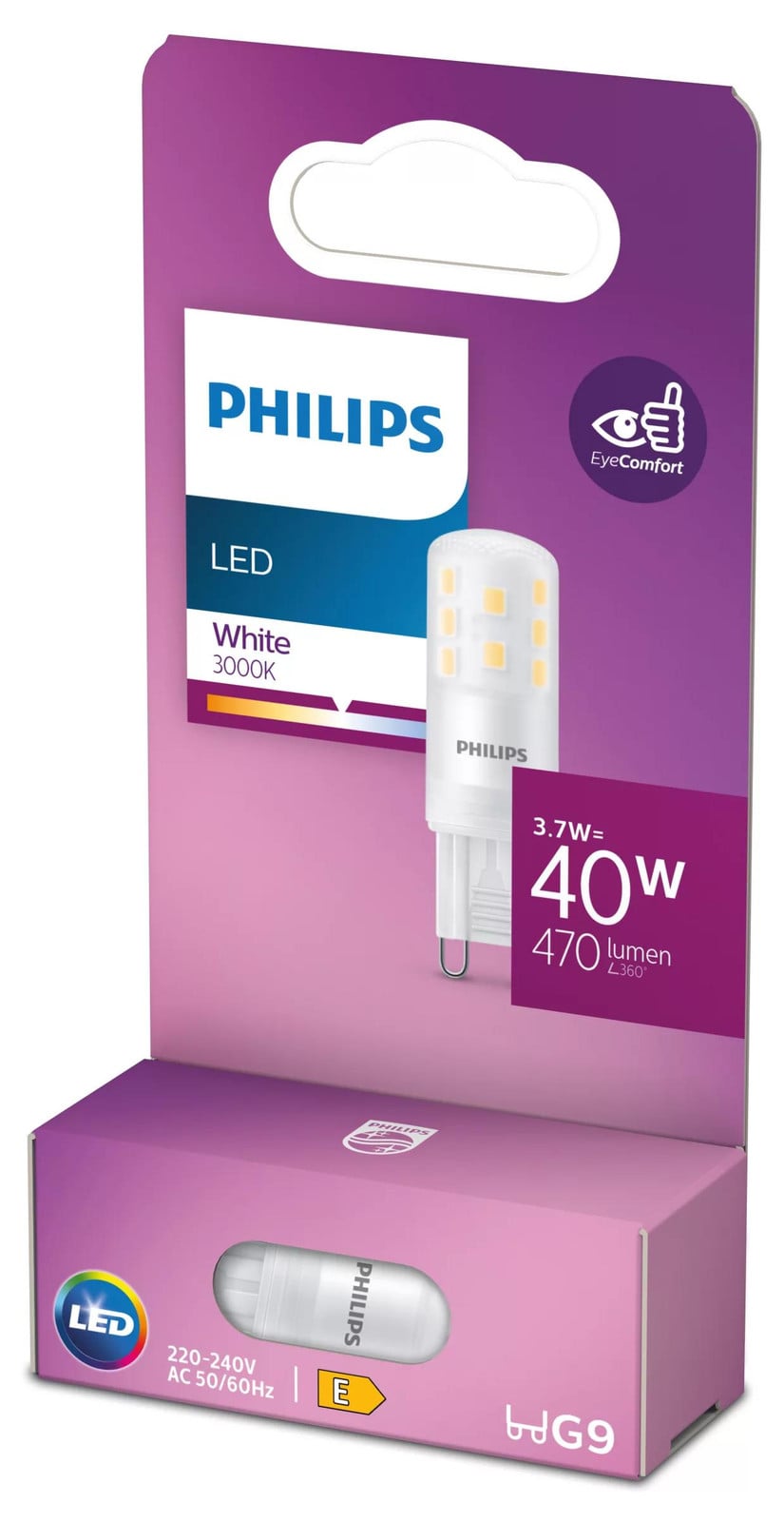 Philips LED-lamp G9 helder wit 40W equivalent 470 lm