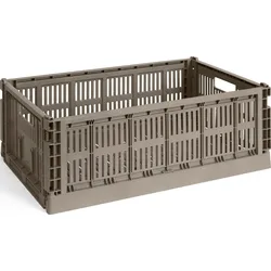 Hay Colour Crate Kiste L, taupe