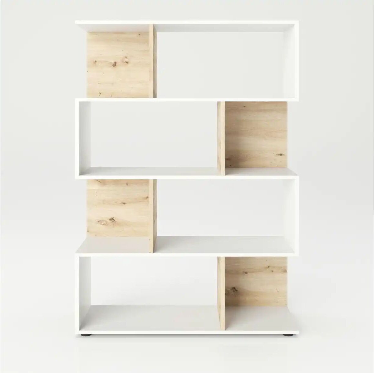 Höffner Standregal   ¦ weiß ¦ Maße (cm): B: 103 H: 146