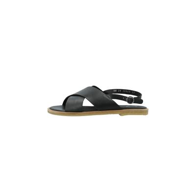Sandalette CA'SHOTT "Ca'Shott sandalette CASGITTA", Damen, Gr. 39, Normalschaft, schwarz, Obermaterial: 100% Leder, Schuhe Sandalette